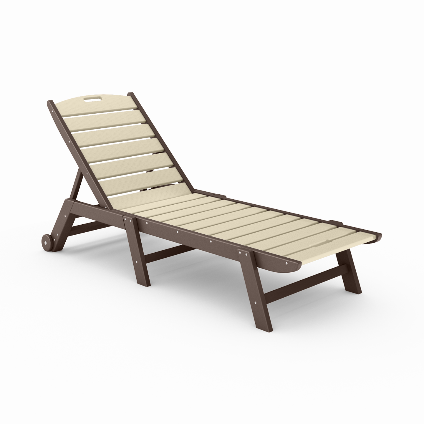 Flat Armless Chaise Lounge