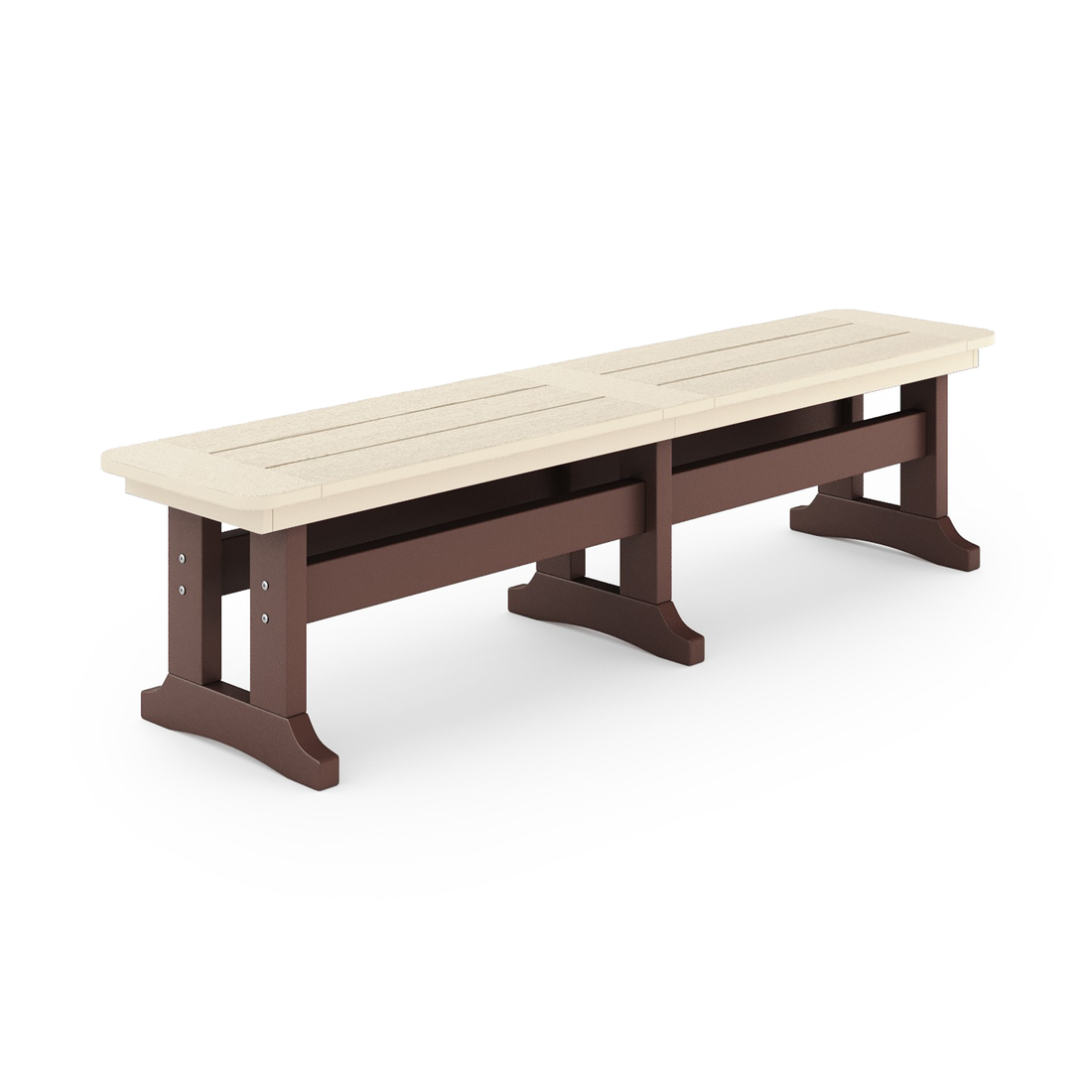 72" Savannah Backless Table Bench