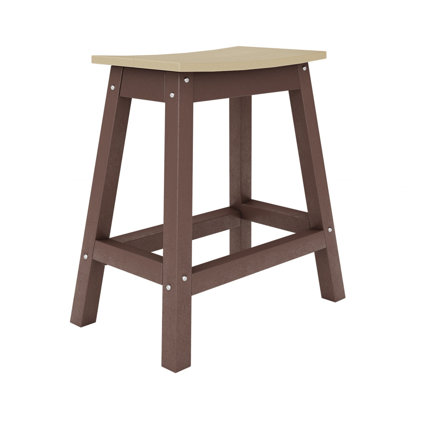 Saddle Counter Stool