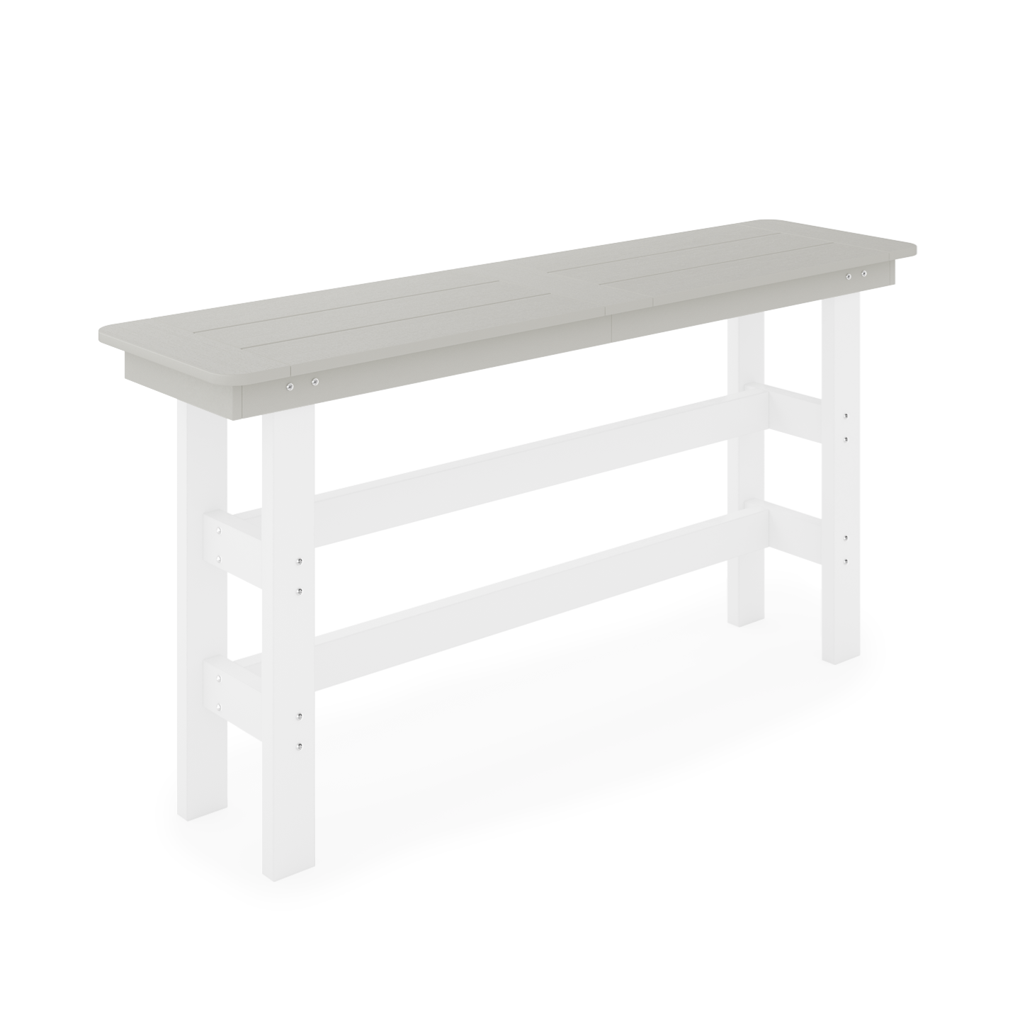 72" Rail Hugger Counter Table