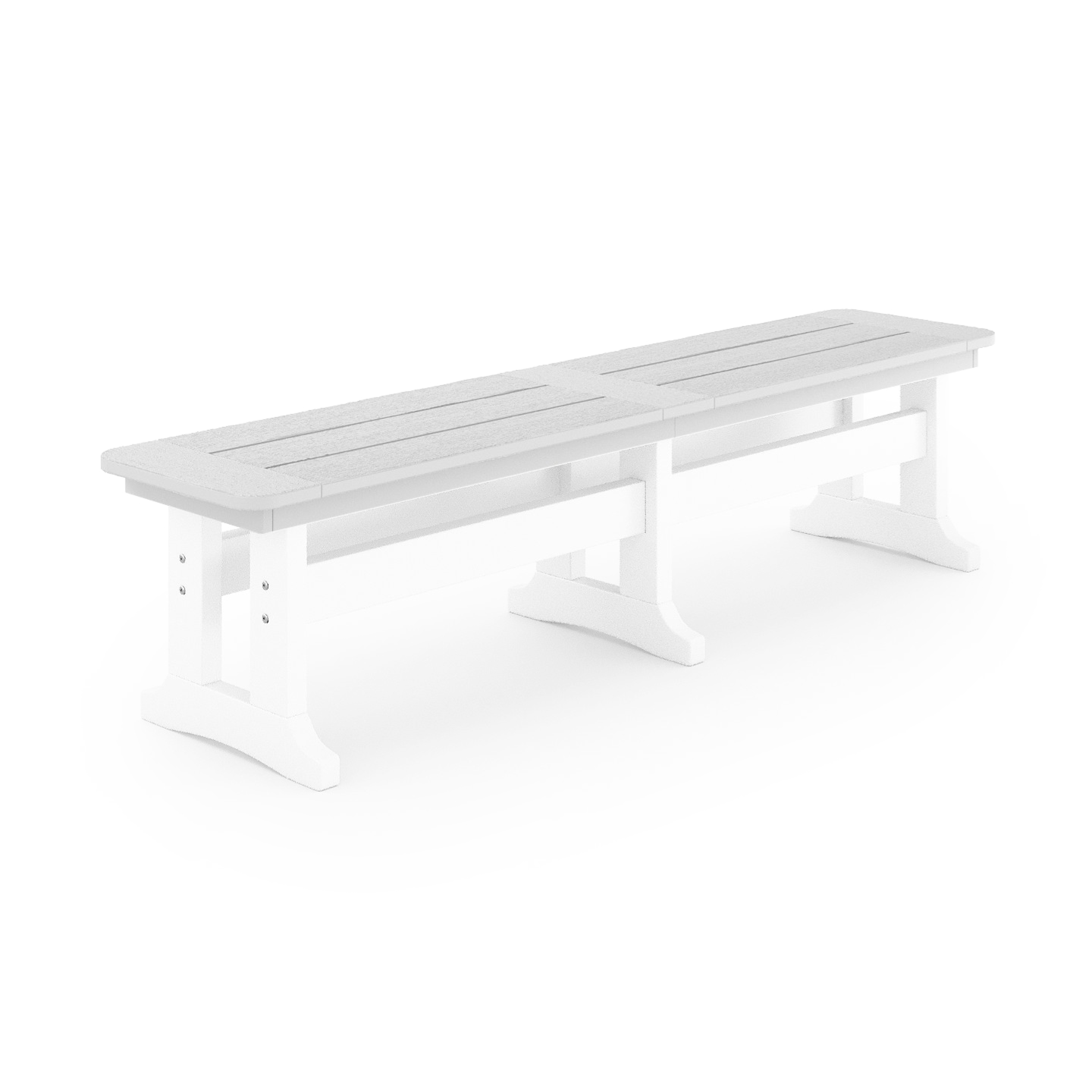 72" Savannah Backless Table Bench