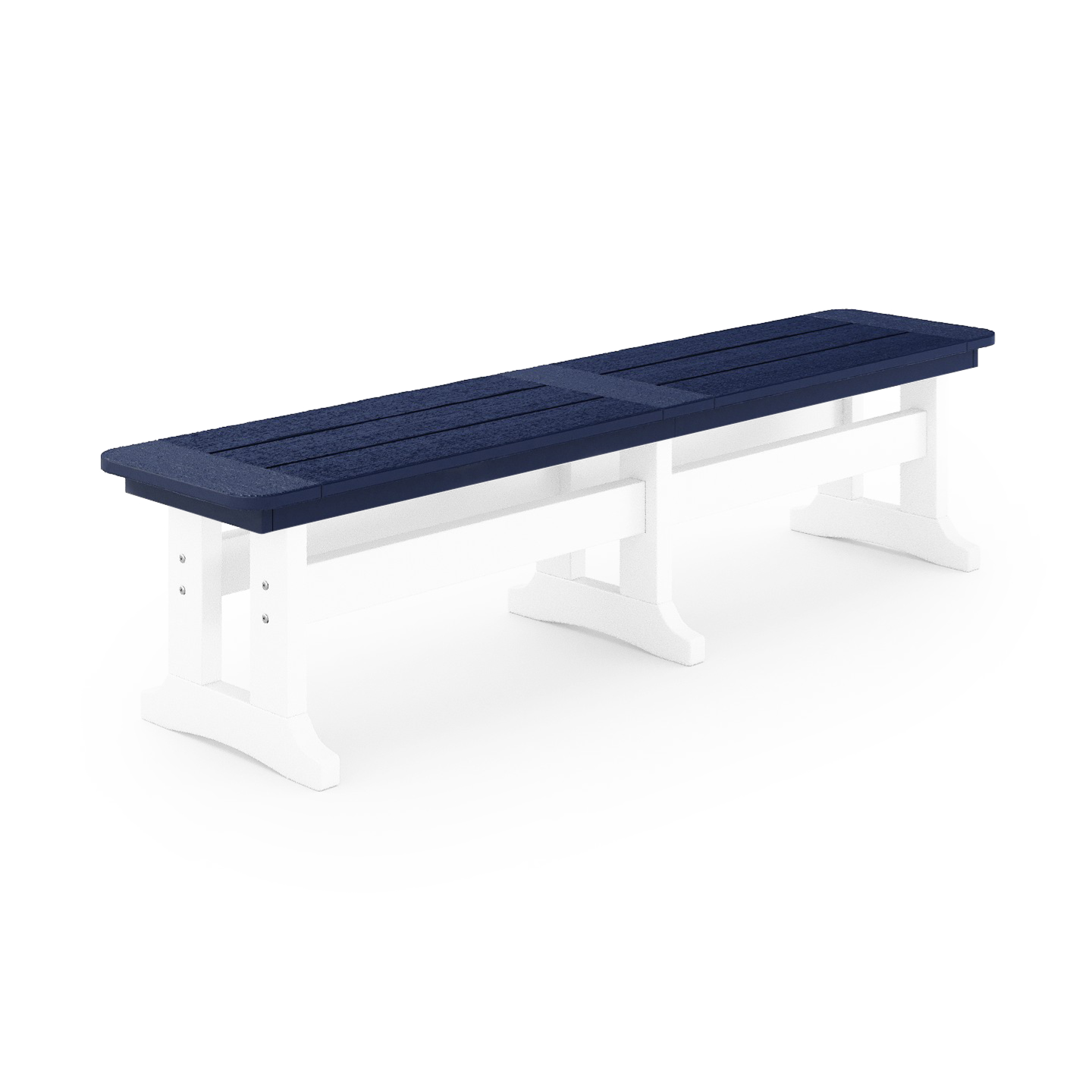 72" Savannah Backless Table Bench