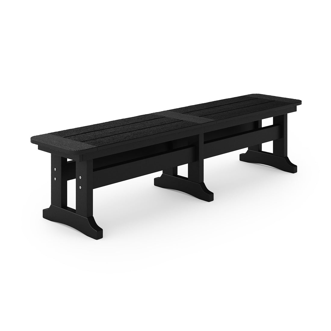 72" Savannah Backless Table Bench