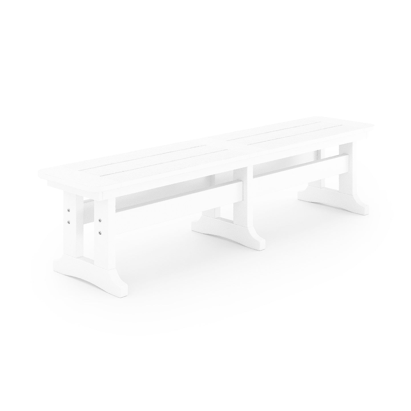 72" Savannah Backless Table Bench