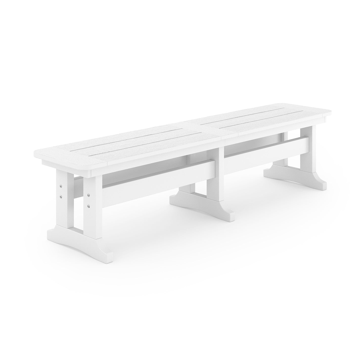 72" Savannah Backless Table Bench