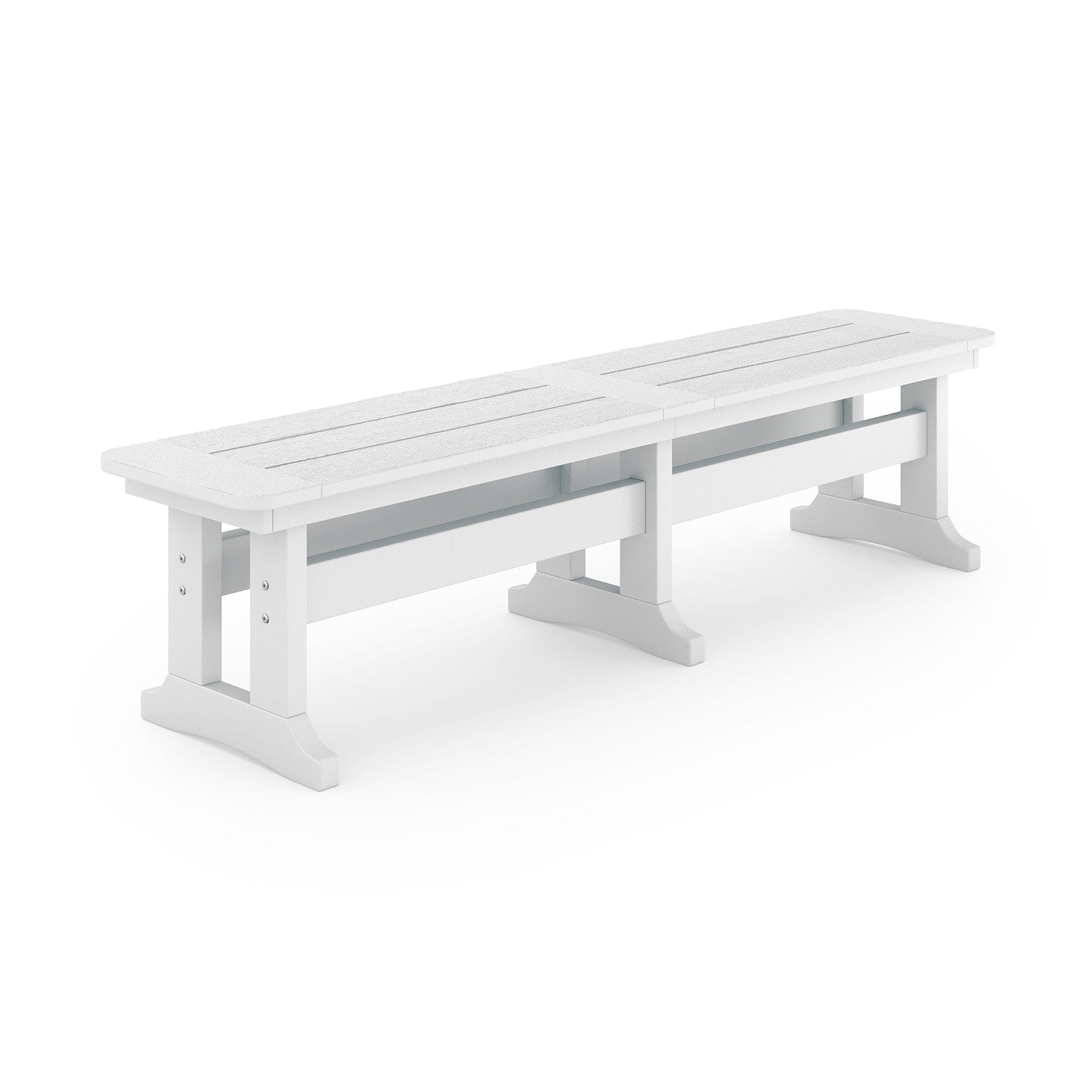 72" Savannah Backless Table Bench