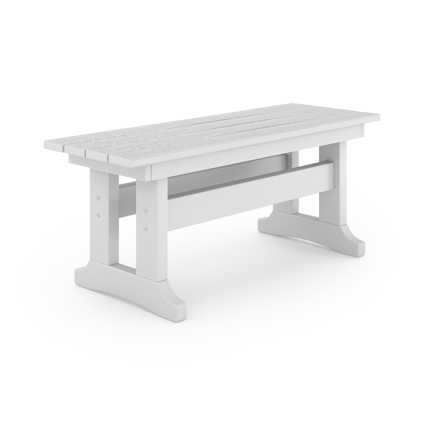 42" Backless Dining Bench