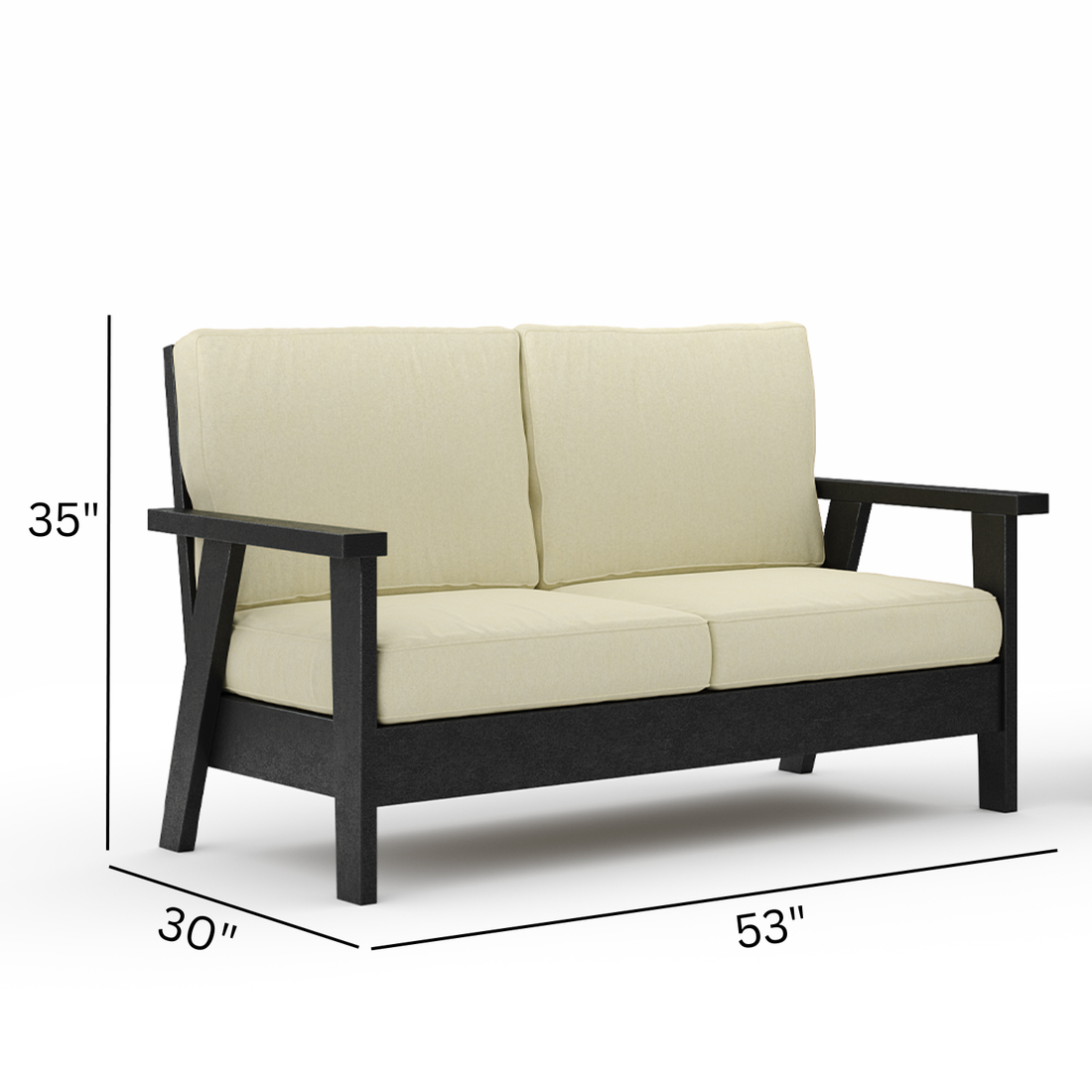 Hartwell Deep Seating Loveseat