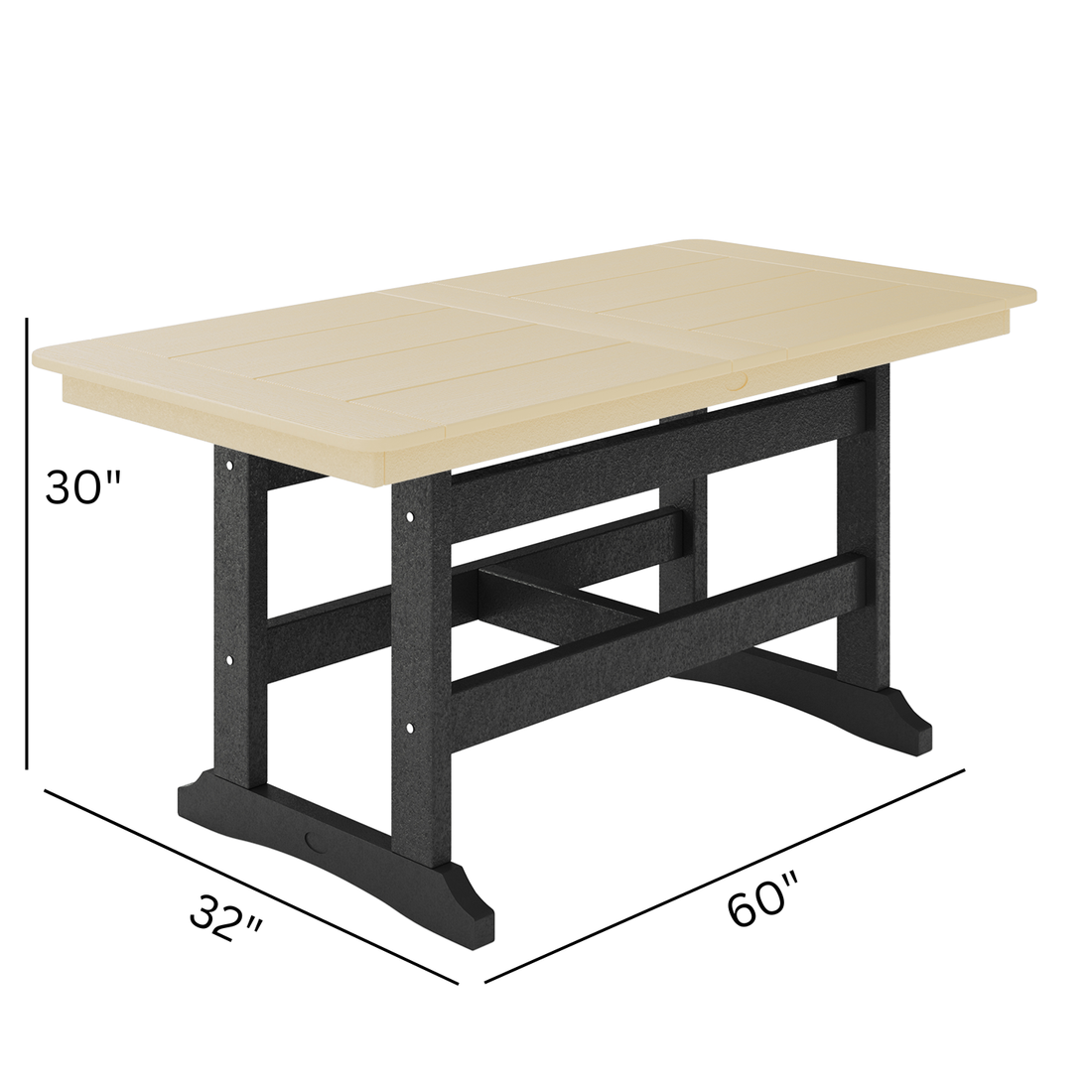 32x60 Savannah Table Dining High