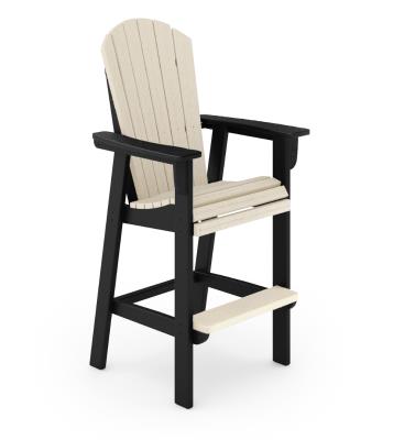 St Simons Fan Back Bar Chair (Premium)