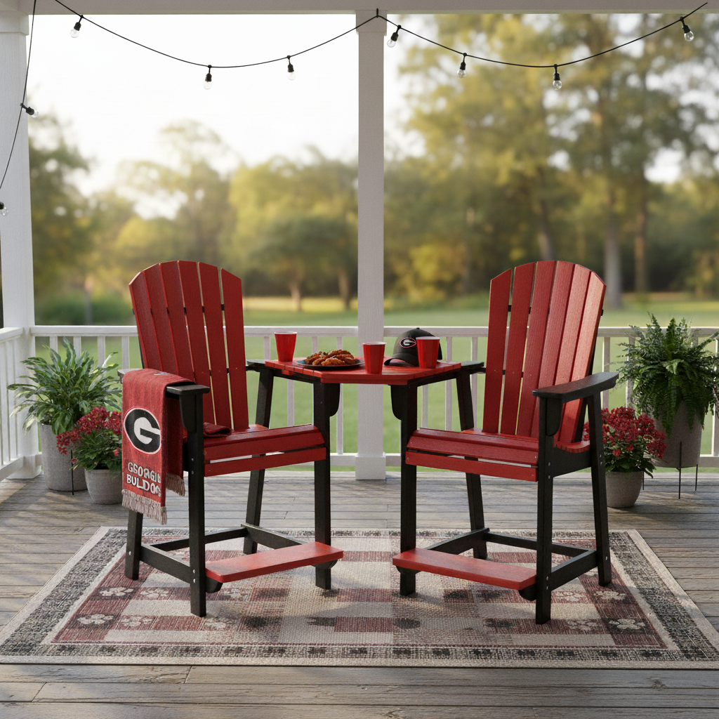 Game Day St Simons Fan Back Counter Chair (Premium)