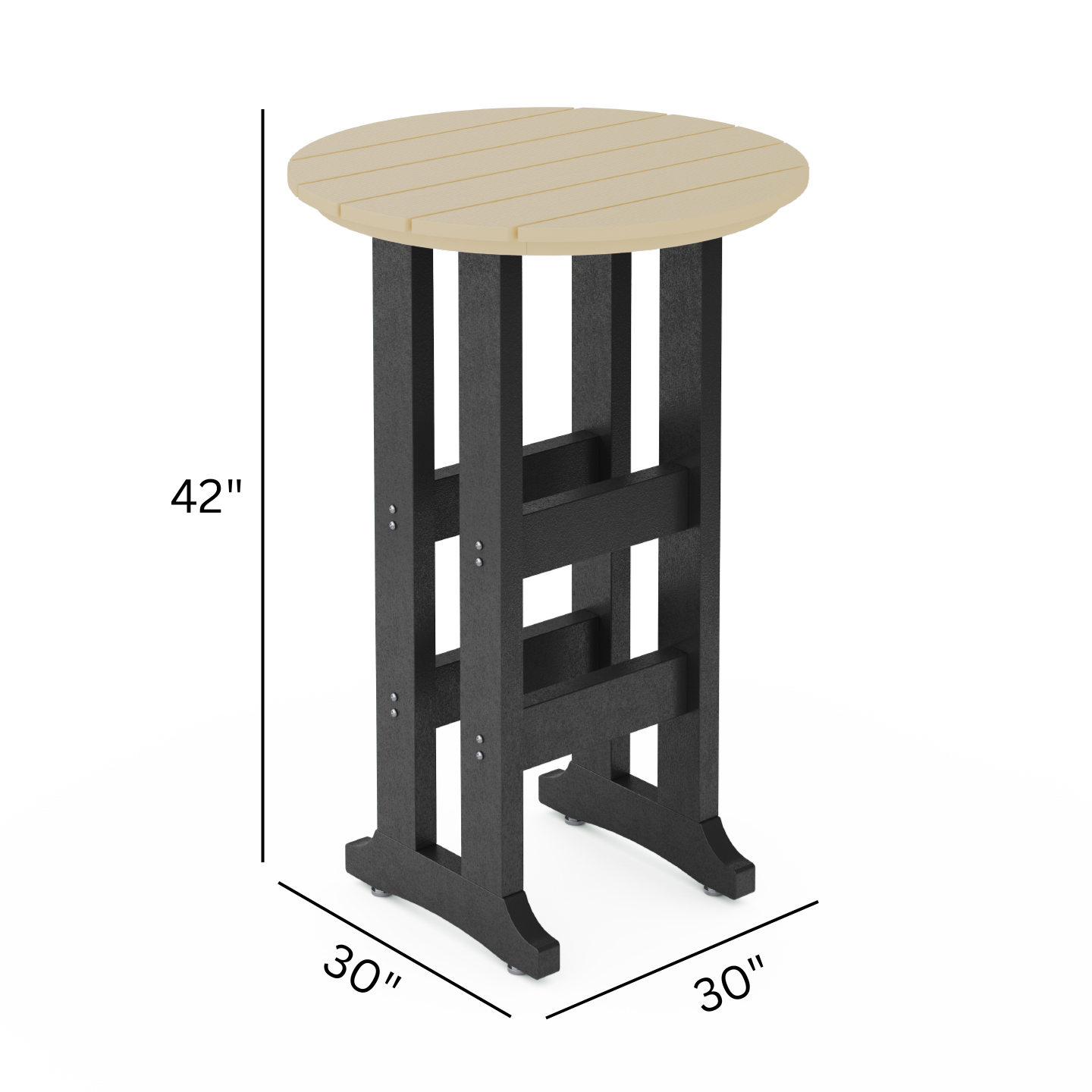30" Round Bar Table