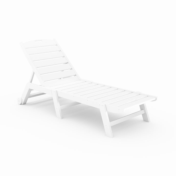 Flat Armless Chaise Lounge