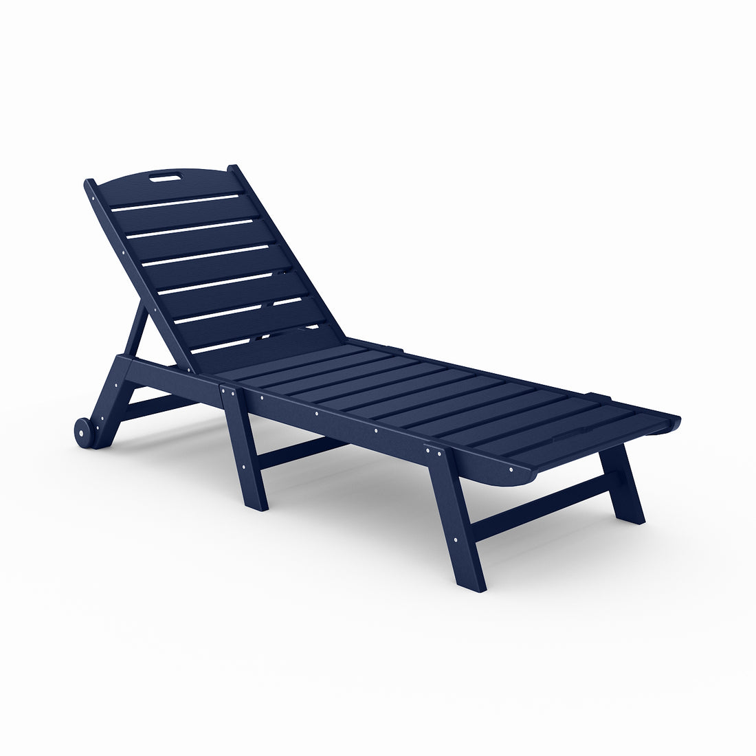 Flat Armless Chaise Lounge