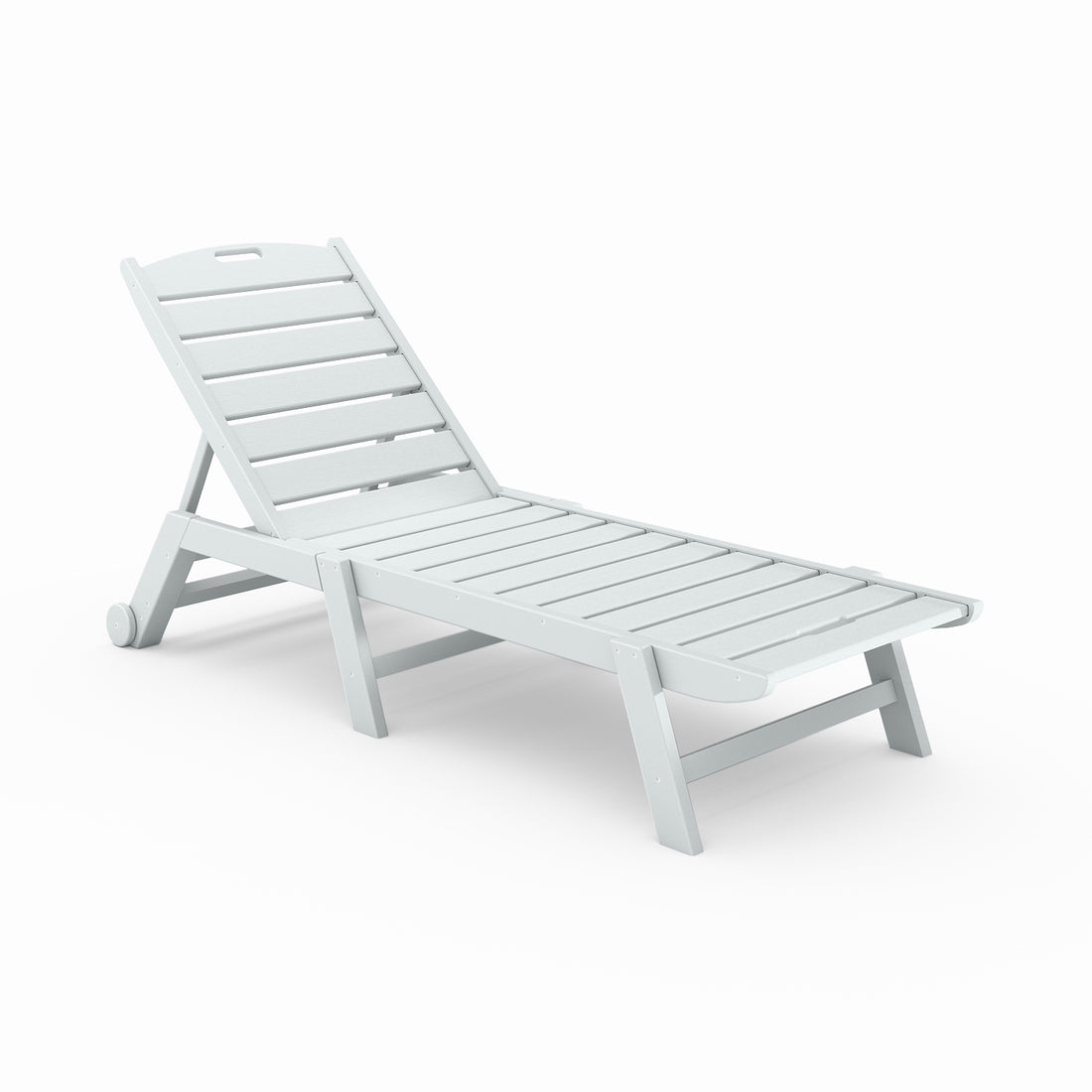 Flat Armless Chaise Lounge